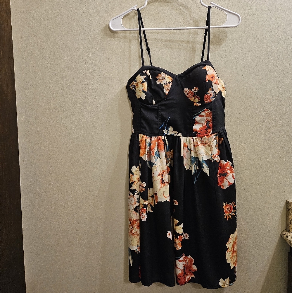 BNWT- dressy black mini dress